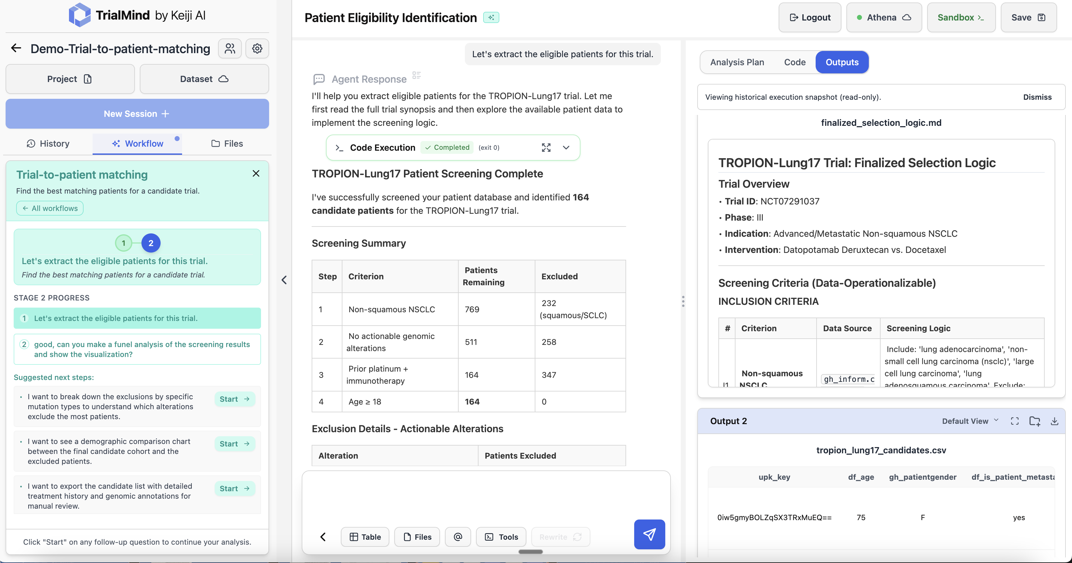Automated Patient Screening